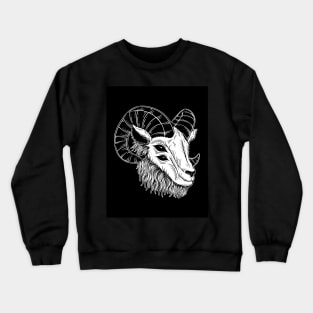 Black Phillip Goat Crewneck Sweatshirt